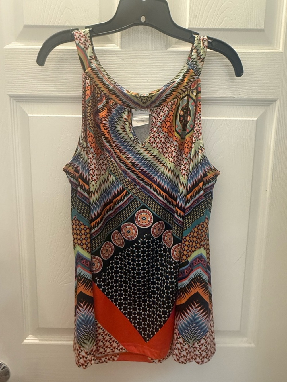Monroe & Main size XL multicolor tank top P2P 6.25